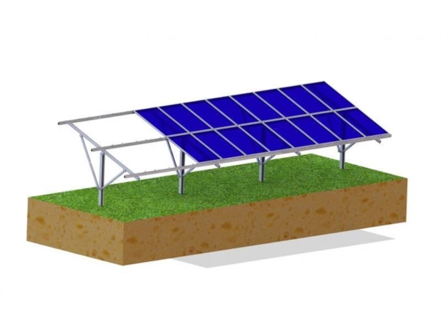 Наземные монтажные рамы для солнечных панелей