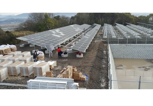 Системы наземного монтажа солнечных панелей, Япония, 2.3 МВт
