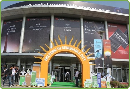 Моменты 12-й выставки возобновляемых источников энергии в Индии (REI)
